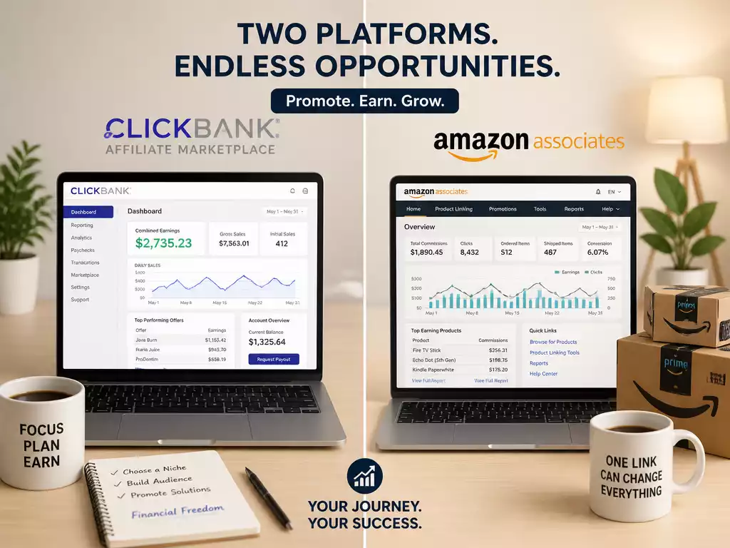 ClickBank vs Amazon Associates
