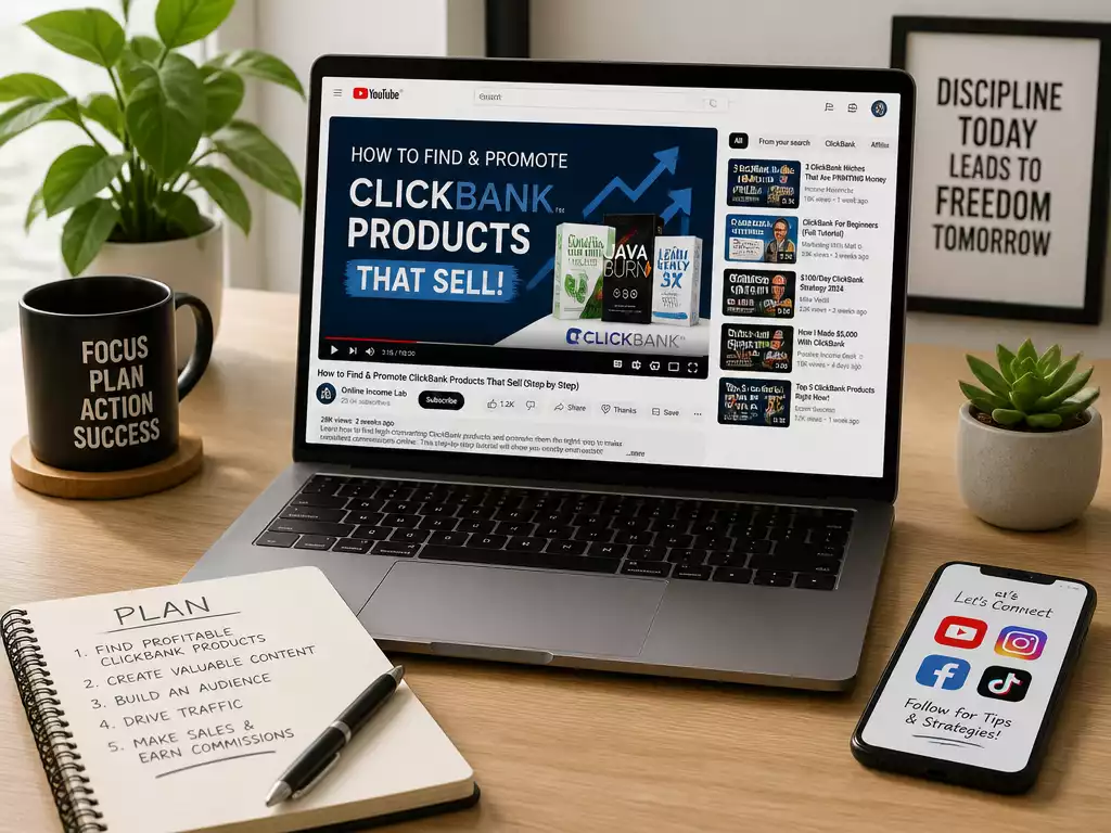 Promoting ClickBank Products on YouTube