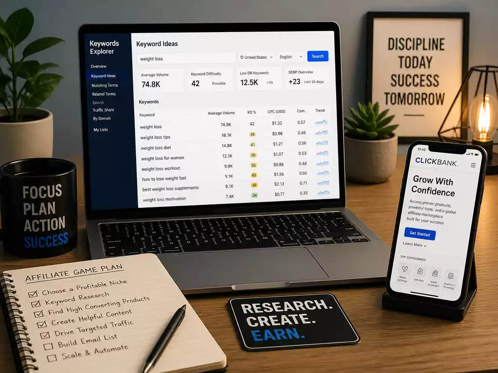 Keyword Tools for ClickBank Success