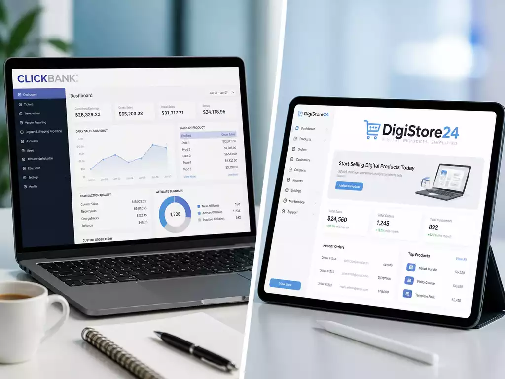 ClickBank vs. DigiStore24 Comparison